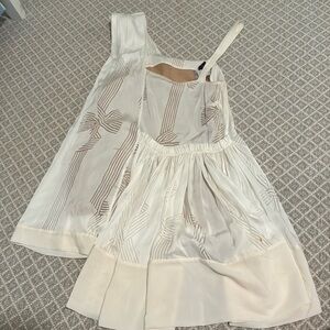 Stella McCartney white bow blouse